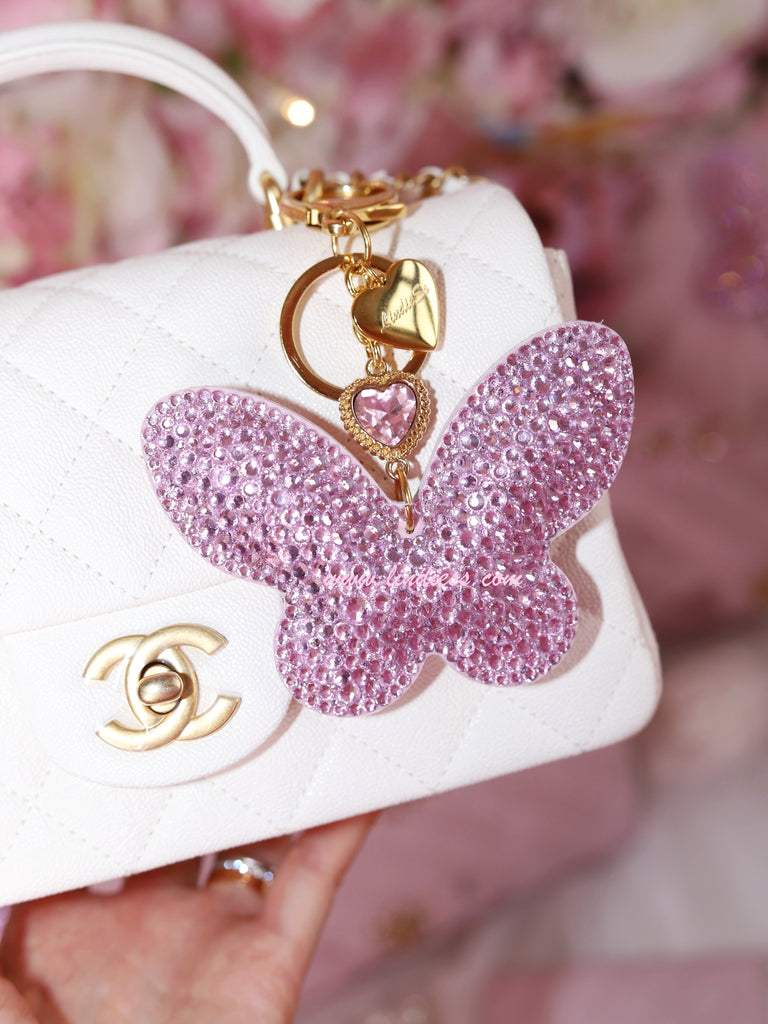 PRINCESS CRYSTAL BUTTERFLY - LILAC BABY PINK