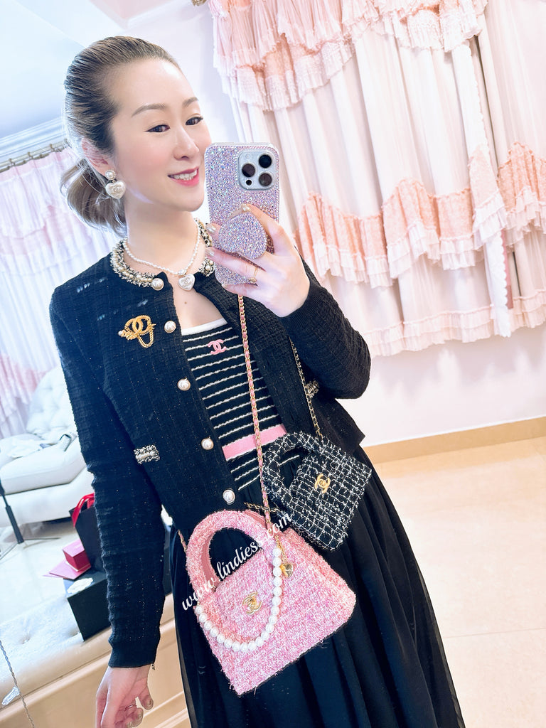 PEARL LOVE BAG CHARM