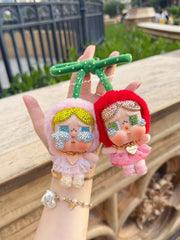 【シュリンク有り】レシート有りCry baby 6designs 6ピース LINDIESSBAGCHARM-