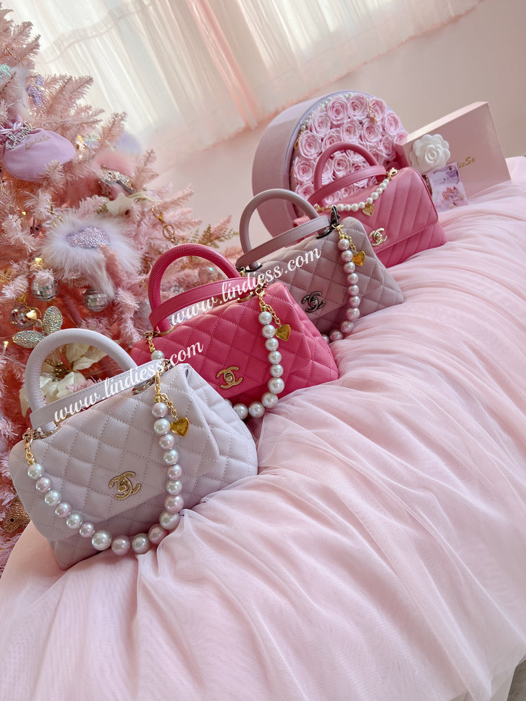 PEARL LOVE BAG CHAIN