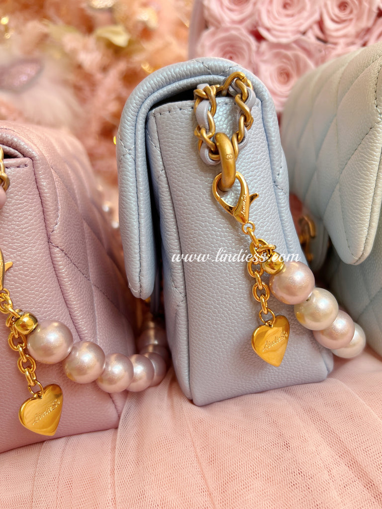 PEARL LOVE BAG CHAIN