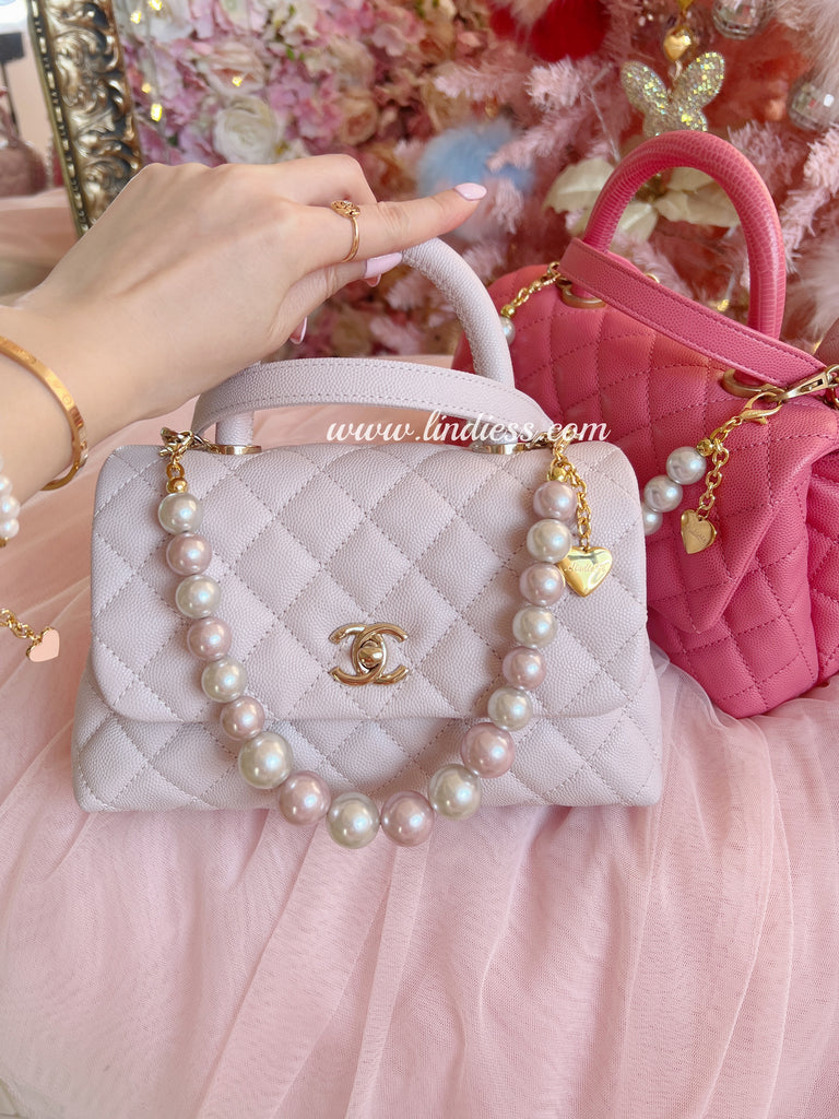 PEARL LOVE BAG CHAIN