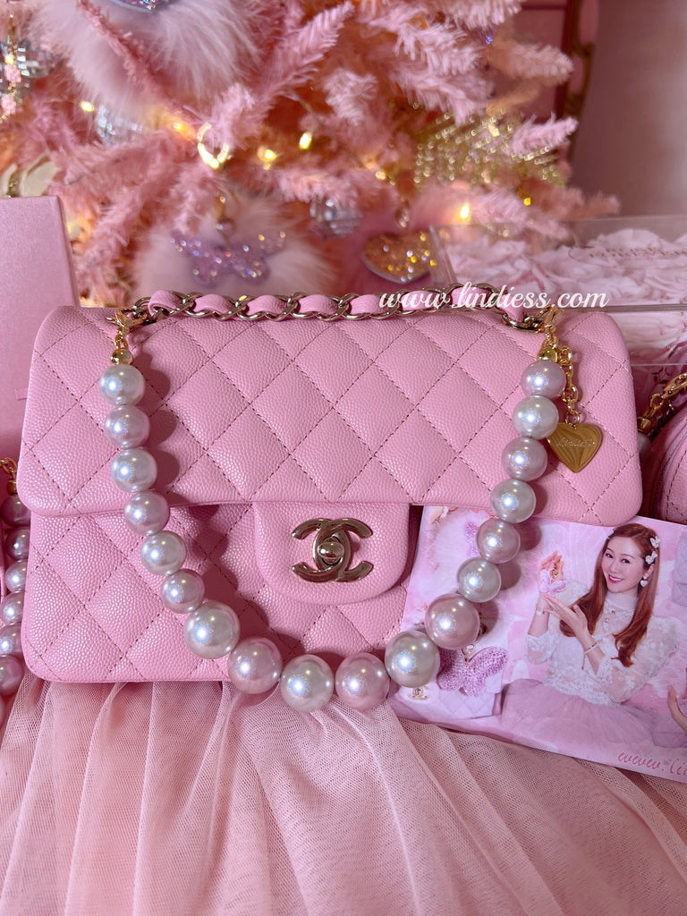 PEARL LOVE BAG CHAIN