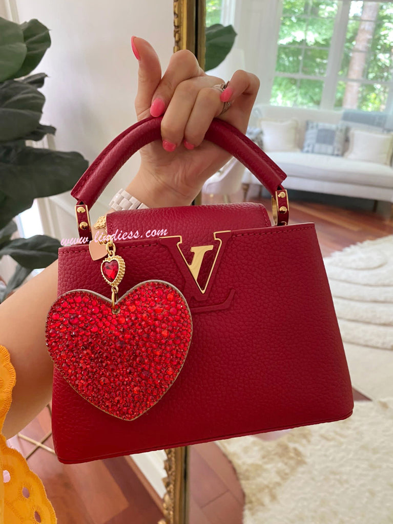 LVLOVERCC BLING BLING HEART - RED LIMITED EDITION