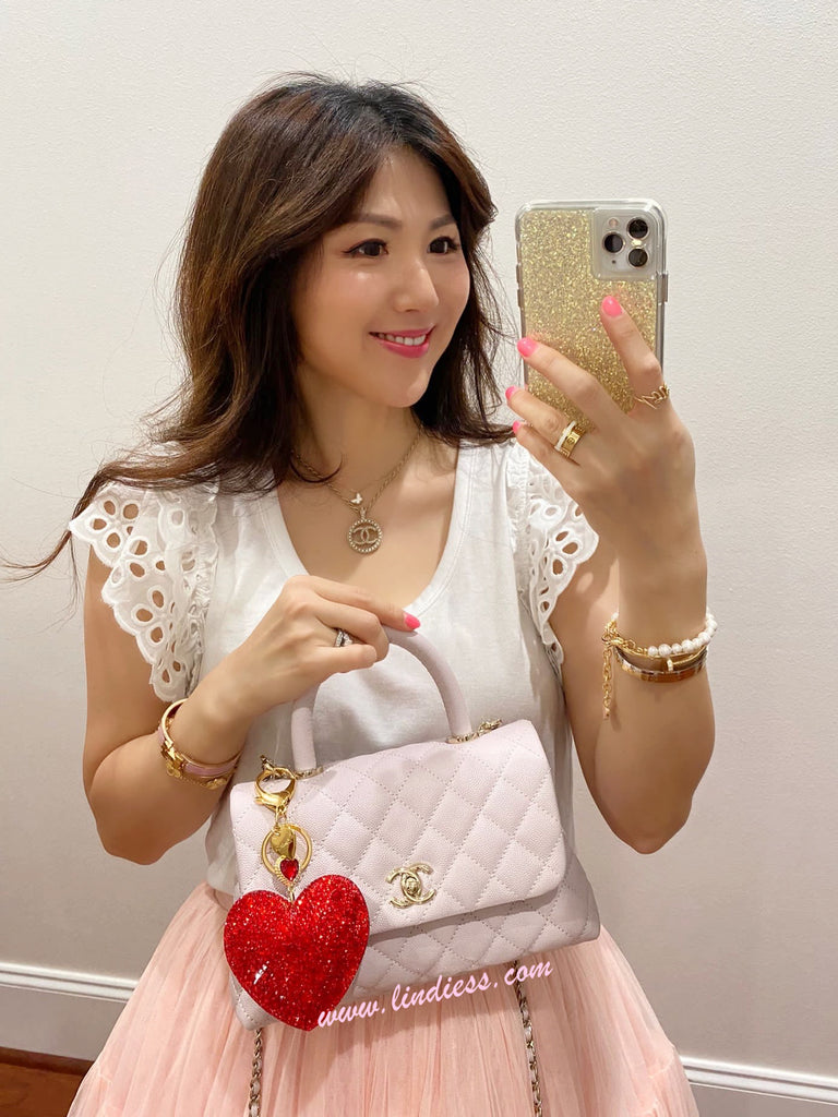 LVLOVERCC BLING BLING HEART - RED LIMITED EDITION