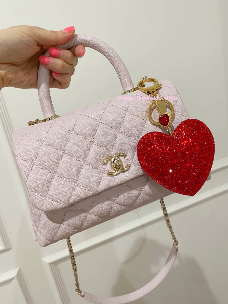 LVLOVERCC BLING BLING HEART - RED LIMITED EDITION