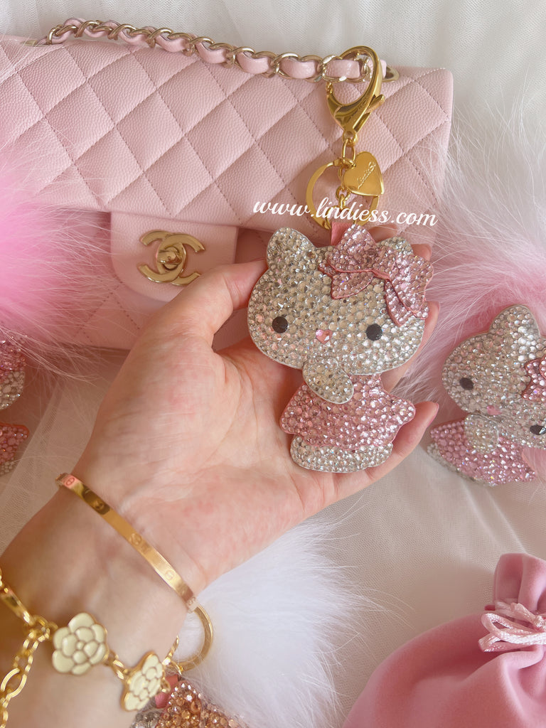 Crystal Kitty Purse