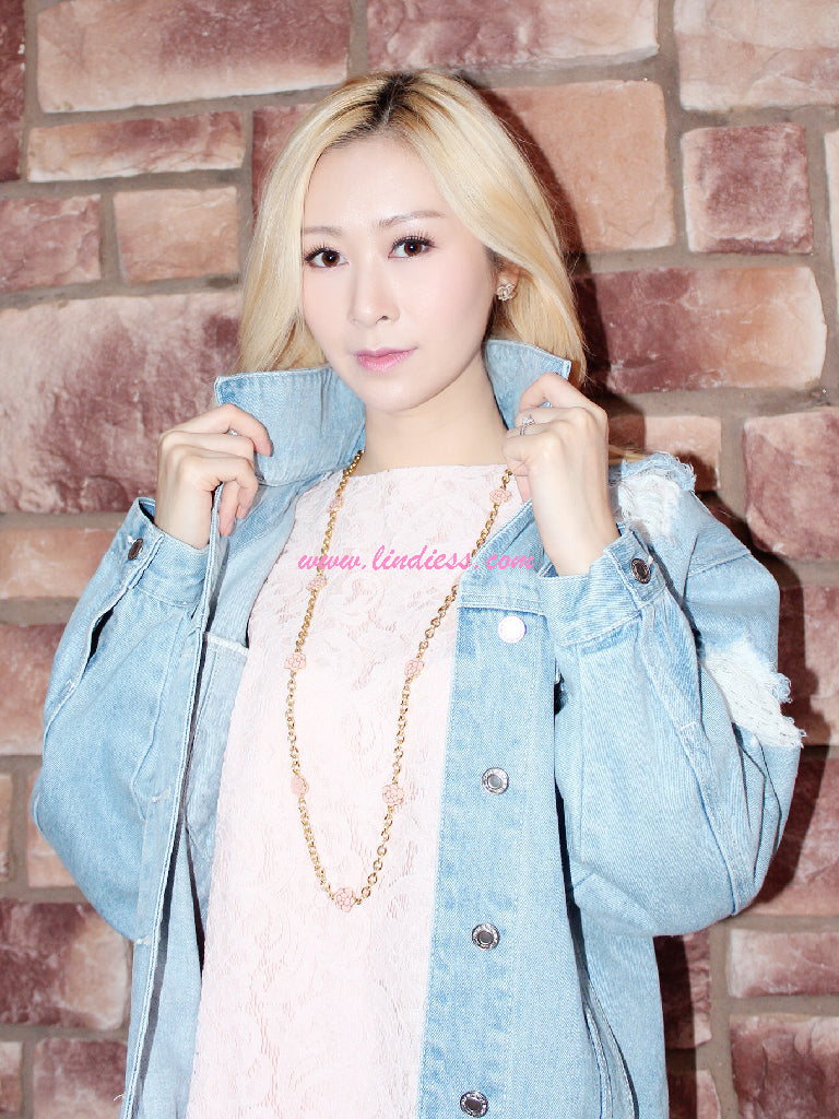 CAMELLIA LOVE NECKLACE