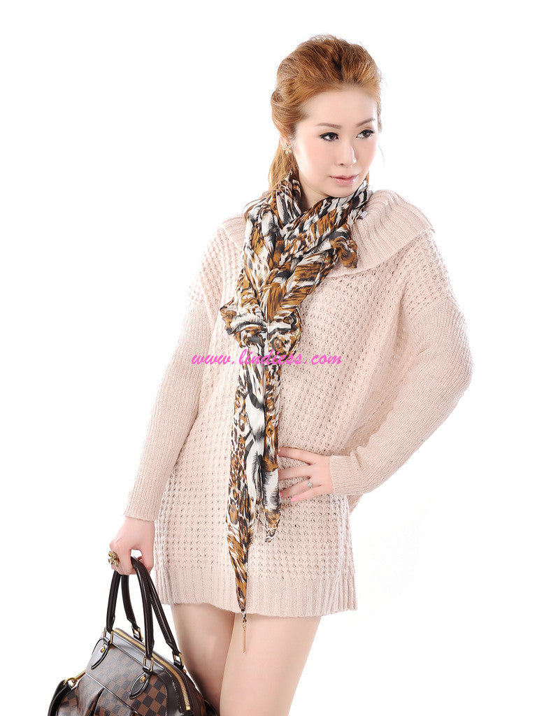 SILK LEOPARD & ZEBRA MIX